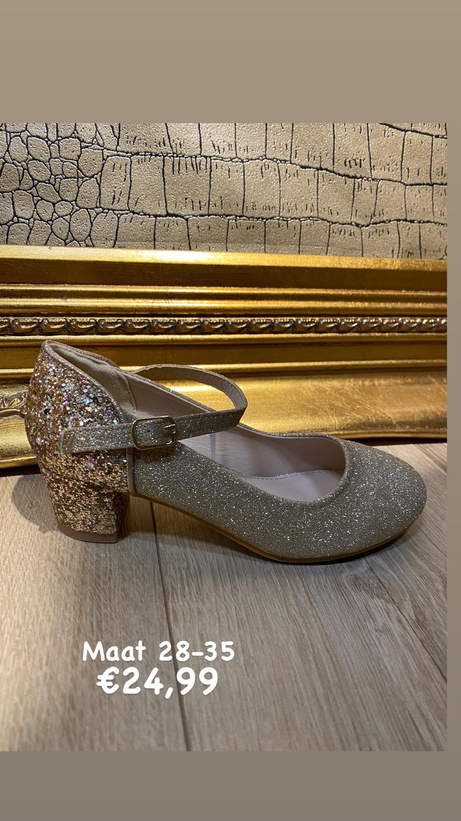 glitter hakschoenen 