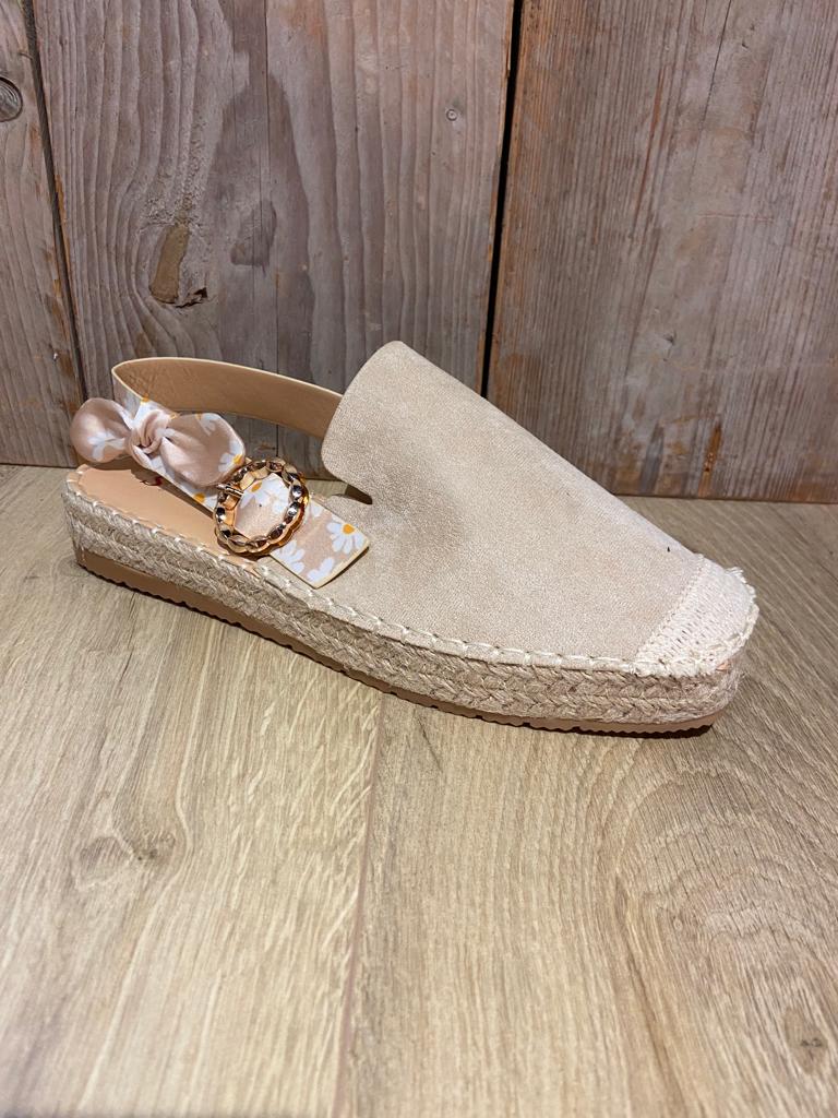 Beige espradille